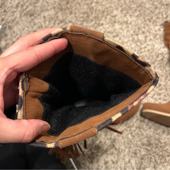 Brown Suede Women's Boots - Picture 11 of 13